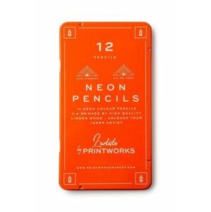 Printworks ceruza készlet tokban Neon 12 db