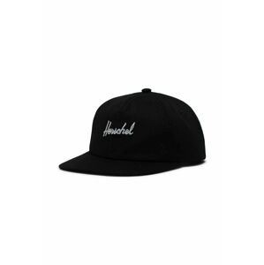 Herschel baseball sapka 1218-0001-OS Embroidery fekete, nyomott mintás