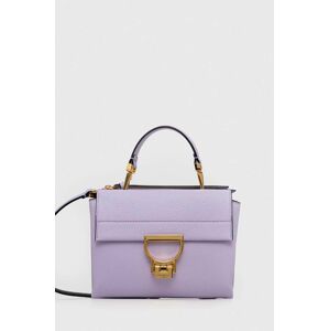Coccinelle bőr táska Arlettis lila