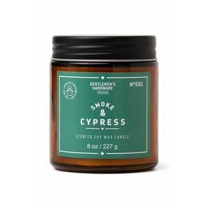 Gentlemen's Hardware illatgyertya szójaviaszból Smoke & Cypress 227 g