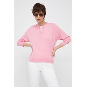 Rich & Royal pulóver könnyű, női, rózsaszín