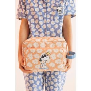 women'secret kozmetikai táska Snoopy narancssárga, 4845532