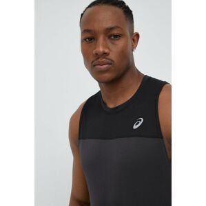 Asics futós póló Race Singlet fekete