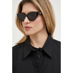 Balenciaga napszemüveg BB0270S fekete, női