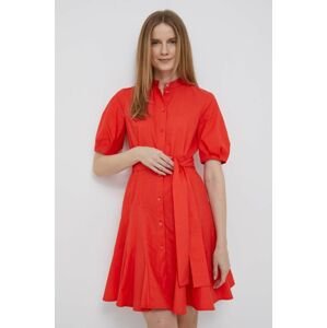 Pennyblack pamut ruha piros, mini, harang alakú