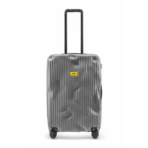 Crash Baggage bőrönd STRIPE Medium Size szürke
