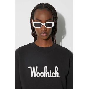 Woolrich felső fekete, női, nyomott mintás