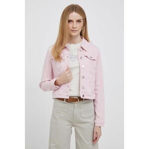 Rich & Royal rövid kabát női, rózsaszín, átmeneti