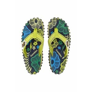 Gumbies flip-flop Islander zöld, női, lapos talpú