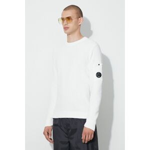 C.P. Company pulóver könnyű, férfi, fehér
