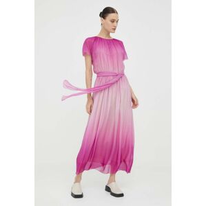 Drykorn ruha lila, maxi, harang alakú
