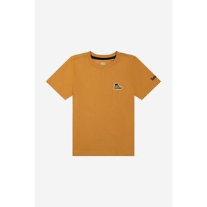 Timberland gyerek pamut póló Short Sleeves Tee-shirt narancssárga, sima
