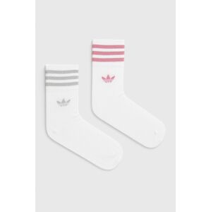 adidas Originals zokni (2 pár) H37064 fehér, női