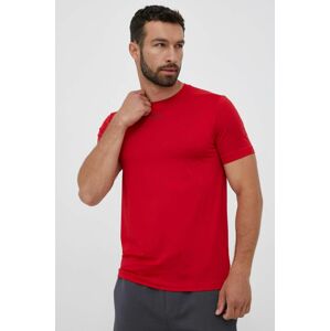 Boss Green t-shirt BOSS GREEN piros, férfi, mintás