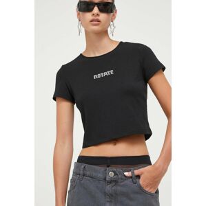 Rotate t-shirt női, fekete