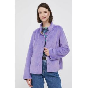 Rich & Royal rövid kabát női, lila, átmeneti