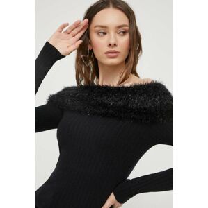 Blugirl Blumarine pulóver könnyű, női, fekete