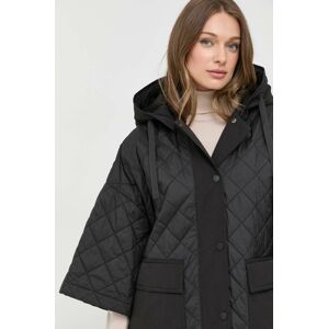 Weekend Max Mara rövid kabát női, fekete, átmeneti, oversize