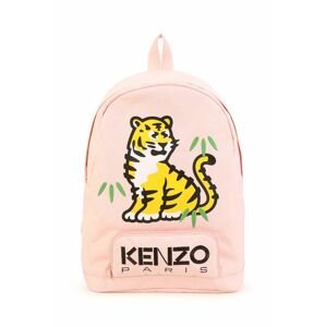 Kenzo Kids gyerek hátizsák rózsaszín, nagy, nyomott mintás