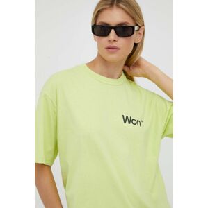 Won Hundred t-shirt női, zöld