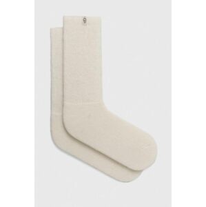 UGG zokni gyapjúkeverékből fehér
