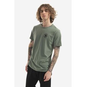 Fjallraven t-shirt zöld, nyomott mintás