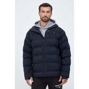 On-running rövid kabát férfi, fekete, téli