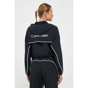 Calvin Klein Performance széldzseki fekete, átmeneti, oversize