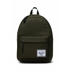 Herschel hátizsák Classic Backpack zöld, nagy, sima