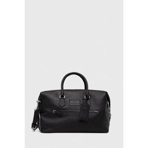 Polo Ralph Lauren bőr táska fekete