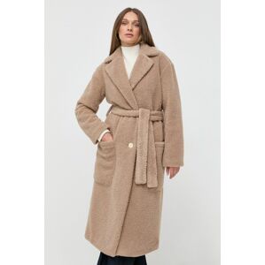 Armani Exchange kabát női, bézs, átmeneti
