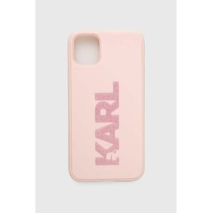 Karl Lagerfeld telefon tok iPhone 11 / Xr 6.1 rózsaszín