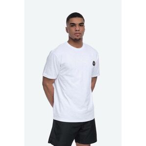 Wood Wood pamut póló Slater T-shirt fehér, nyomott mintás