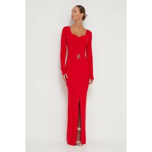 Blugirl Blumarine ruha piros, maxi, testhezálló