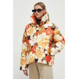 Billabong rövid kabát női, narancssárga, téli, oversize
