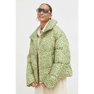 Billabong rövid kabát női, zöld, téli, oversize
