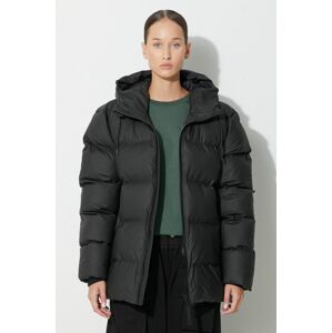 Rains rövid kabát 15120 Jackets fekete, téli