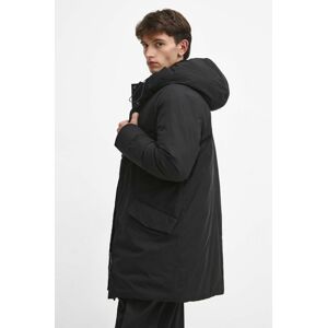 Medicine rövid kabát fekete, férfi, téli