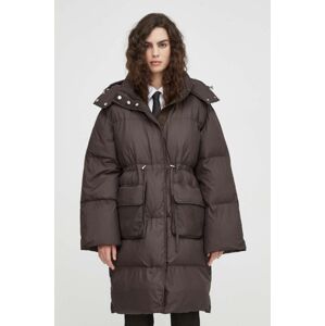 Samsoe Samsoe rövid kabát női, barna, téli