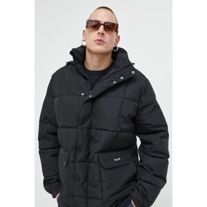 Volcom rövid kabát férfi, fekete, téli, oversize
