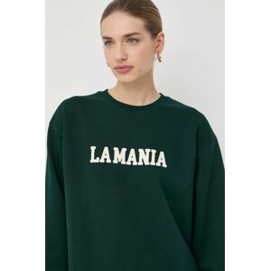 La Mania felső zöld, női, nyomott mintás