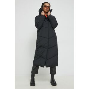 Vila rövid kabát női, fekete, téli, oversize
