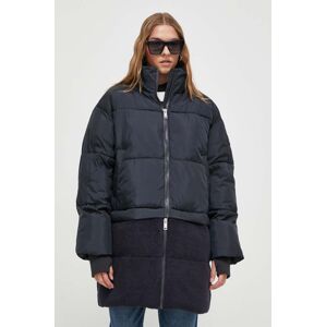UGG rövid kabát női, sötétkék, téli