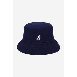 Kangol gyapjú sapka Wool Lahinch sötétkék, gyapjú