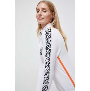 Newland sportos pulóver Thebe fehér, nyomott mintás