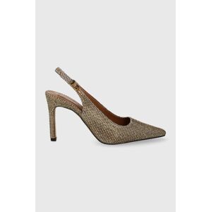 Kurt Geiger London tűsarkú Regent 90 Slingback bézs, 1292840609