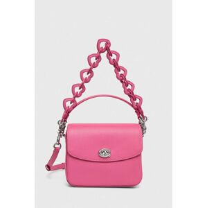 Coach bőr táska Cassie rózsaszín, CP211
