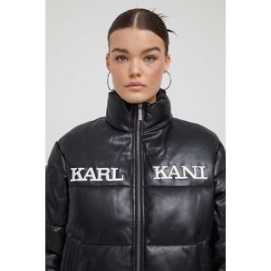 Karl Kani rövid kabát női, fekete, téli