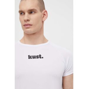 kust. t-shirt fehér, nyomott mintás