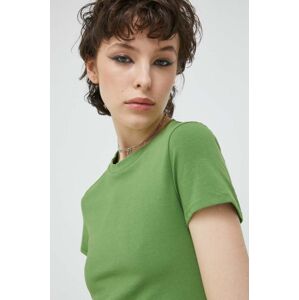 Abercrombie & Fitch t-shirt női, zöld